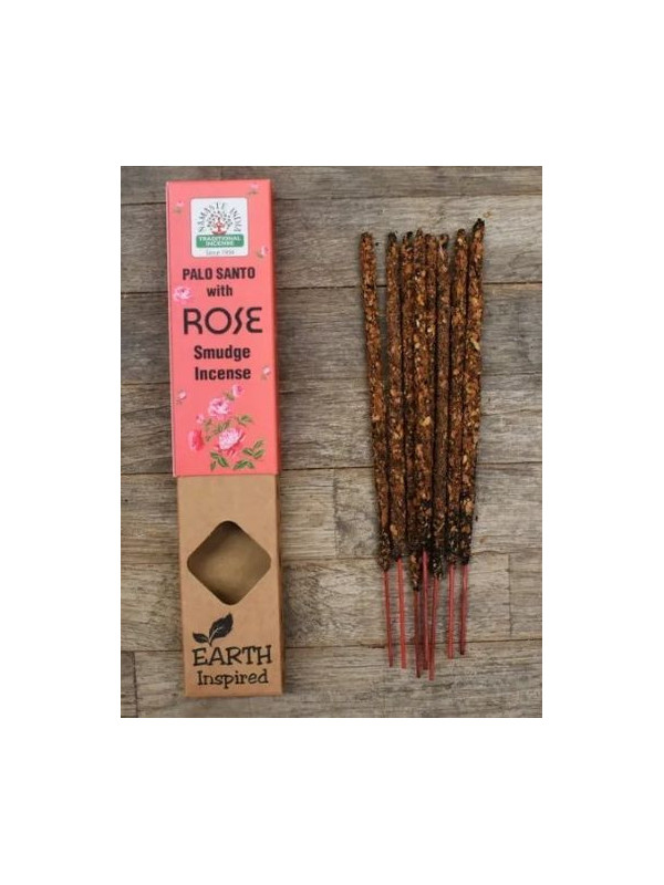 Earth Palo Santo Weihrauch mit Rose.