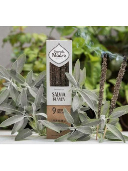 Weihrauch aus weißem Salbei. Sagrada Madre