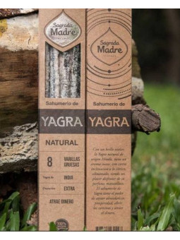 Natürlicher Yagra-Räucherstäbchen. Sagrada Madre