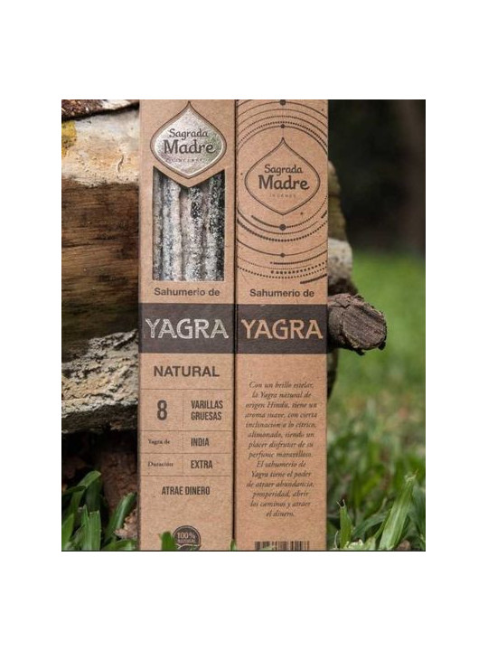 Natürlicher Yagra-Räucherstäbchen. Sagrada Madre