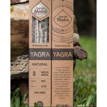 Natürlicher Yagra-Räucherstäbchen. Sagrada Madre
