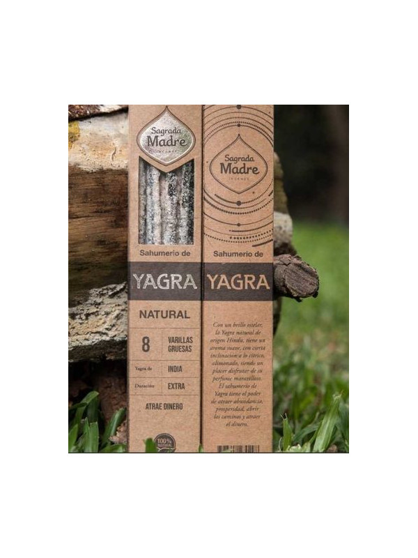 Natürlicher Yagra-Räucherstäbchen. Sagrada Madre