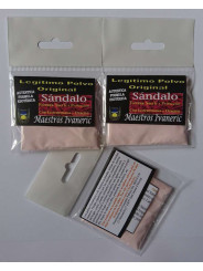 Sandelholz-Pulver mit Anleitung und Gebet, Glück, Schutz und Reichtum anziehen