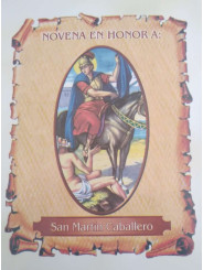 Papiernovene zu Ehren des Heiligen Martin Caballero