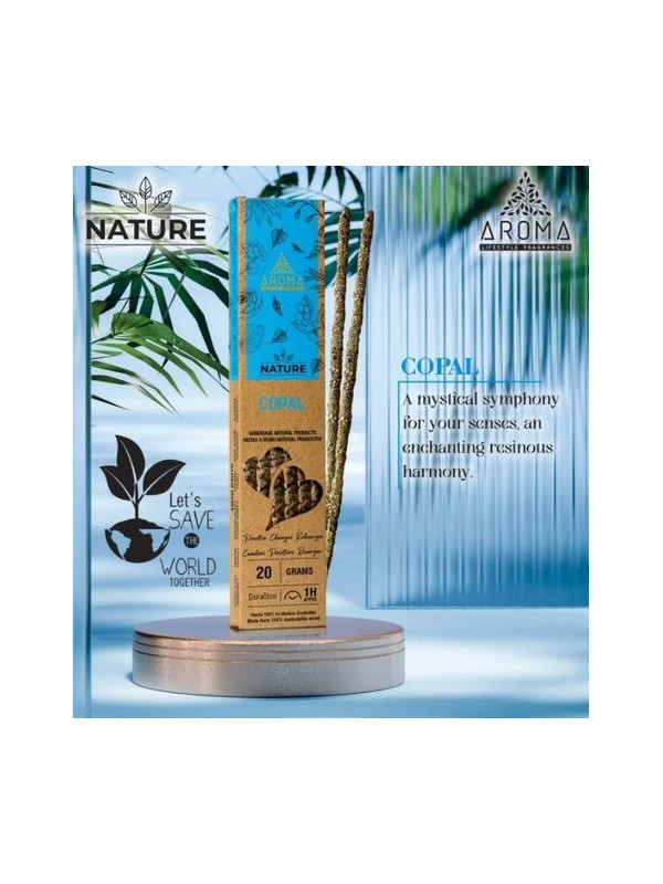 Nature Copal Bio-Aroma-Räucherstäbchen.