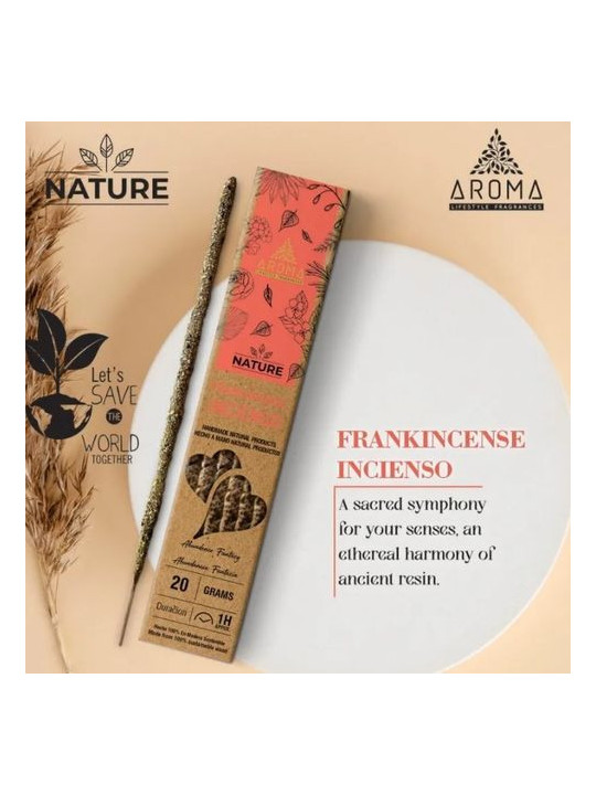 Nature Weihrauch Bio-Aroma-Räucherstäbchen.