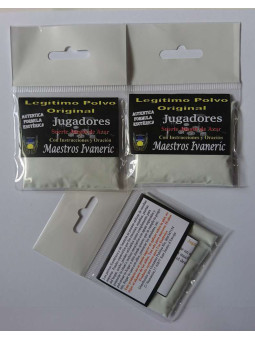 Spielerstaub mit Anleitung und Gebet, Glück im Glücksspiel