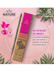 Nature Rosmarin Bio-Aroma-Räucherstäbchen.