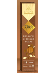 Sandelholz-Trio-Aroma-Räucherstäbchen.