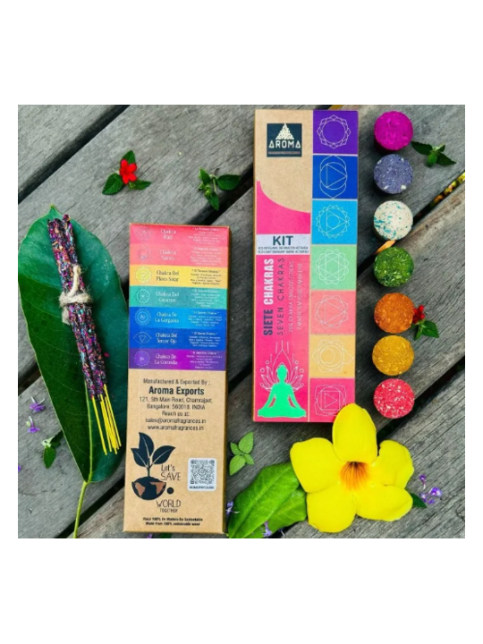 Weihrauch-Aroma-Set 7 Chakren.