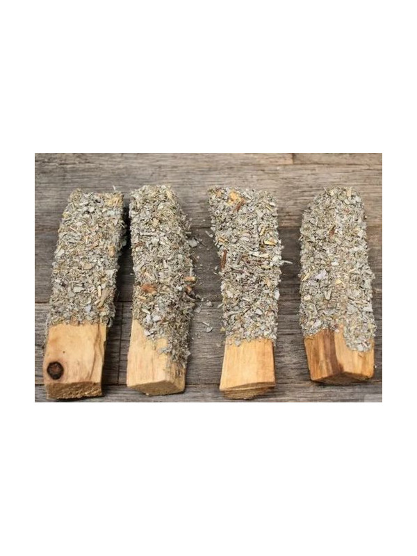 Authentischer Palo Santo mit weißem Salbei.