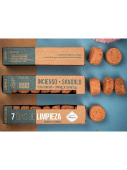 Kräuterbomben 7 Tage Weihrauch und Sandelholz. Sagrada Madre