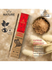 Nature Sandelholz Bio-Aroma-Räucherstäbchen.