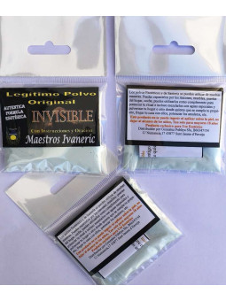 Unsichtbares Puder, Unbemerkt bleiben, mit Anleitung