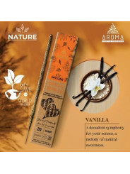Nature Vanilla Bio-Aroma-Räucherstäbchen.