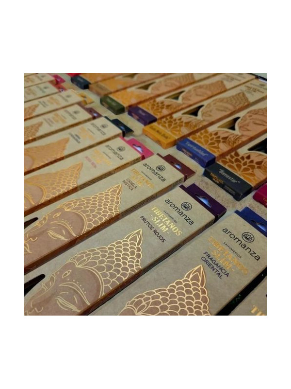 Slim tibetischer Weihrauch mit orientalischem Duft. Aromanza.