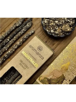 Köstlicher Benzoe-Meister-Räucherstäbchen. Aromanza.