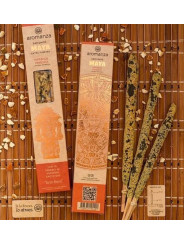 Maya-Orangen- und Pfeffer-Räucherstäbchen. Aromanza.