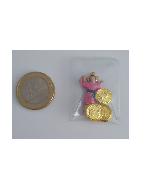 Eingekapseltes Amulett des göttlichen Kindes. Schutz und Wohlstand.