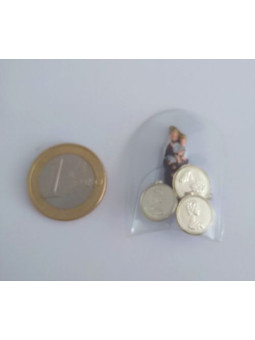 Eingekapseltes Amulett der Jungfrau von Carmen. Schutz.