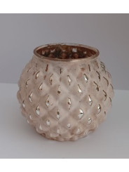Ananas-Kerzenhalter.