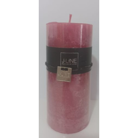 Fuchsia-Kerze. 15x7cm.