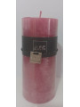 Fuchsia-Kerze. 15x7cm.