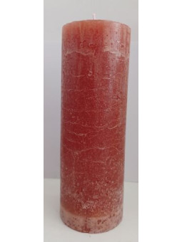 Braune Kerze 20x7cm.