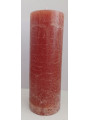 Braune Kerze 20x7cm.