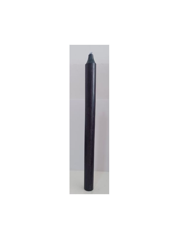 Schwarze Zündkerze, 28x2cm.