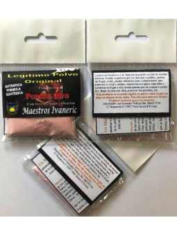 Ritualisiertes esoterisches Pomba-Gira-Pulver, mit Anleitung und Gebet