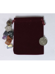 Amulett-Aufbewahrungsbeutel, Talismane Rot 10cm X 7cm