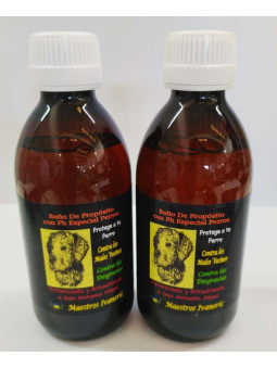 Schutzbad für Hunde 250ml, mit speziellem PH-Wert für Hunde.