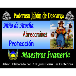 Esoterische Seife Niño de Atocha, Wegöffner und Schutz