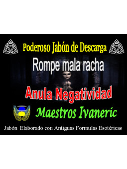 Esoterische Seife der Bestimmung bricht schlechten Zauber, beseitigt Negativität