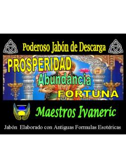 Esoterischer Zweck Seife Glück, Fülle und Wohlstand