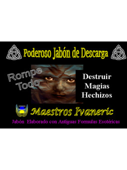 Esoterische Seife macht alles kaputt. Sie vernichtet Magie, Zauber, Zauberspruch