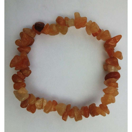 Jade Mineralien-Chip-Armband