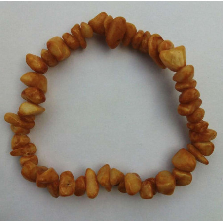 Leopard-Jaspis Mineralien-Chip-Armband