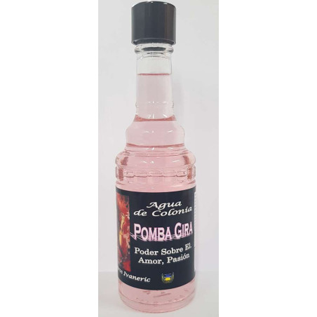 Wasser von Pomba Gira Meister Ivan-Eric, Macht über ihn, Liebe und Leidenschaft in Glasflasche 250ml