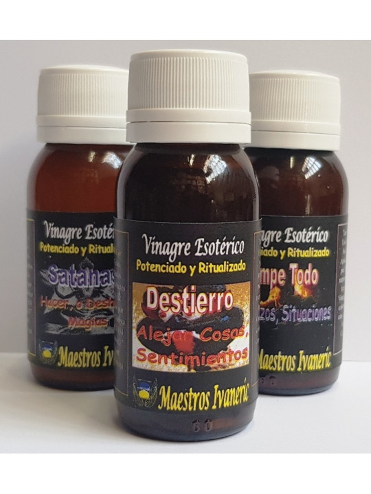 Handgemachter Essig, verbannen Situationen, Gefühle 60ml