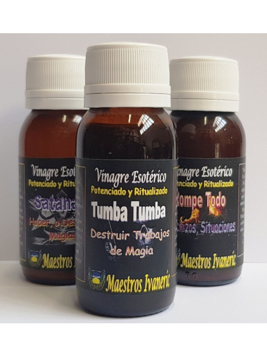 Handgemachter Essig Tumba Tumba, Zerstöre Magie 60ml
