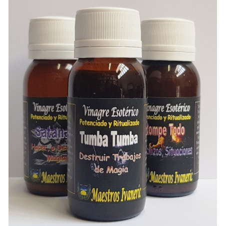 Handgemachter Essig Tumba Tumba, Zerstöre Magie 60ml