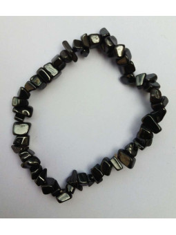Obsidian Nevada Mineralien-Chip-Armband