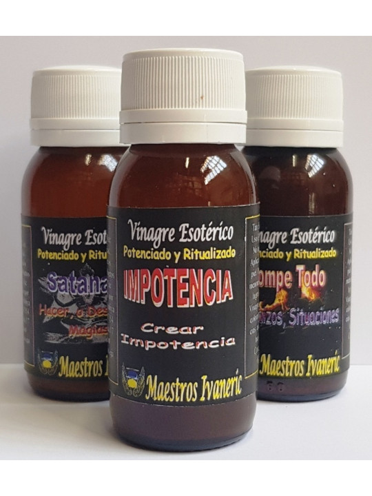 Handgemachter Essig Impotenz, schaffen Impotenz 60ml