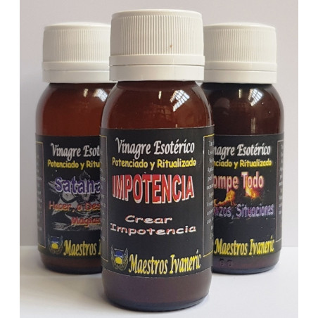 Handgemachter Essig Impotenz, schaffen Impotenz 60ml