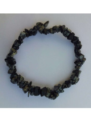 Katzenaugen Mineralien-Chip-Armband