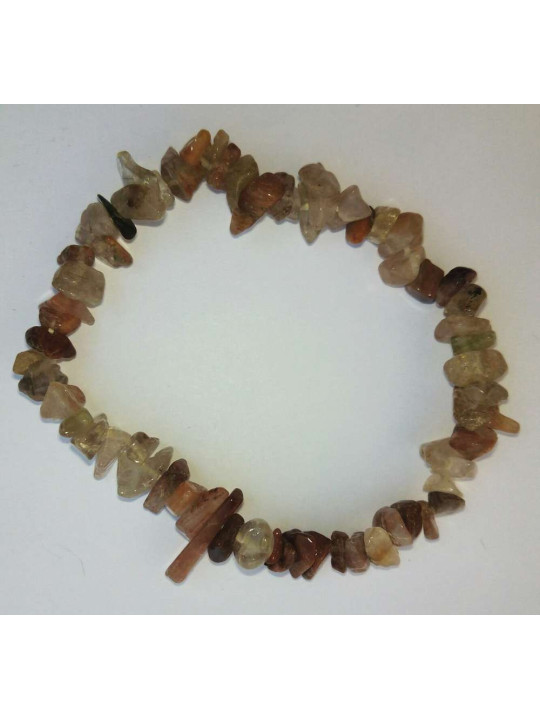 Amethyst Kieselsteine Armband 1cm bis 2cm