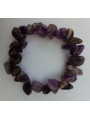 Gelben Calcit-Kieselsteinen Armband  1cm bis 2 cm
