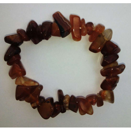 Kristallquarz-Blöcke Armband 1cm bis 2cm